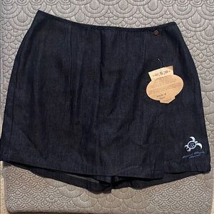 Women's Navy Swim Skirt